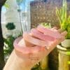 Vòng tay Chalcedony hồng 4 Vòng tay Chalcedony hồng