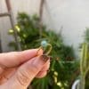 Nhẫn vàng đính đá ngọc lam