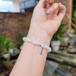 Vòng tay lu thống đá mặt trăng