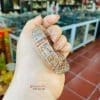 Vòng bản thạch anh tinh thể tóc nâu