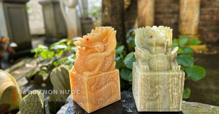 Ấn Rồng đá phong thủy