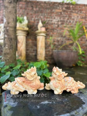 Tượng tỳ hưu đá Cà rốt