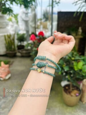 Chuỗi ngọc lam mix tỳ hưu
