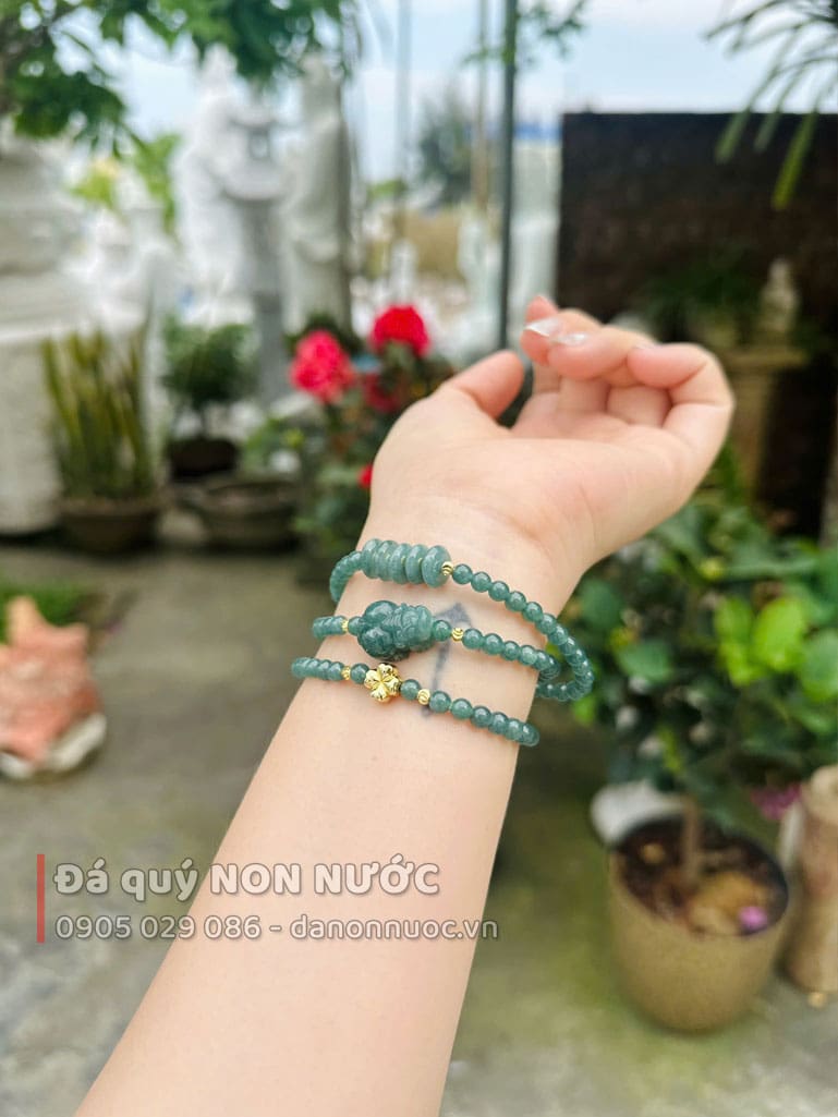 Chuỗi ngọc lam mix tỳ hưu
